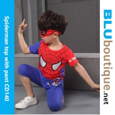 Spiderman shirt with pant