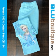 Disney Princess Frozen Elsa Anna Long Pant Design 3