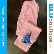 Disney Princess Frozen Elsa Anna Long Pant Design 2