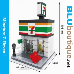 Mini Street Building Figure 6401 7-11