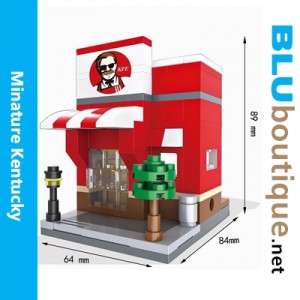 Mini Street Building Figure 6403 KFC