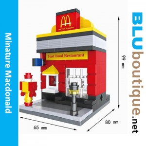 Mini Street Building Figure 6404 Macdonald