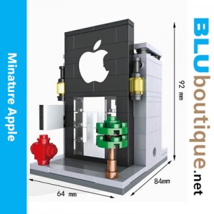 Mini Street Building Figure 6405 Apple