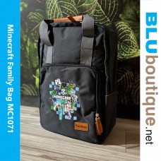 Minecraft Family Backpack School Bag