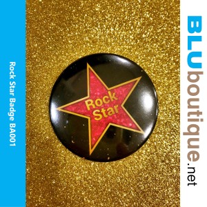 Rock Star Award Badge 58 mm