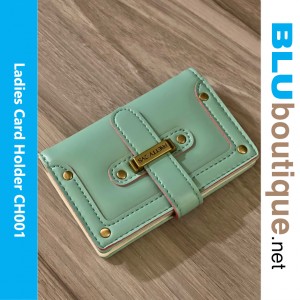 Ladies PU Leather Card Holder