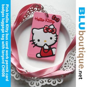 Hello Kitty Card Holder with Lanyard