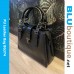 Black Top Handle PU leather Bag