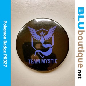 Pokemon Team Mystic 58mm Badge