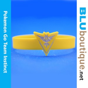 Pokemon Go Team Instinct Wrist Band